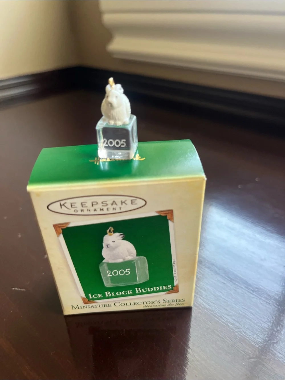 Hallmark Ice Block Buddies Miniature Collector Series Set of 4